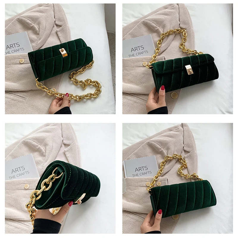 Luxury embroidery thread women hand bag ladies shoulder messenger small purse mini handbag velvet bags with