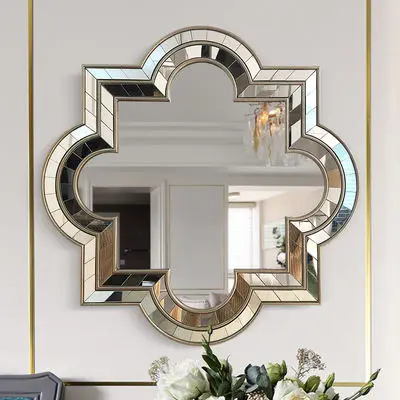 Classic Wall Accent Irregular Mirror Unique Wall Mirrors Home Decoration