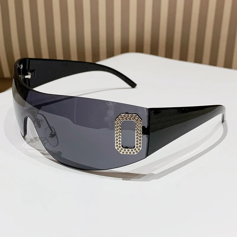 81043  2023 New Y2k Fashion Net Red Sunglasses Personalized Sunglasses Female Concave Shape