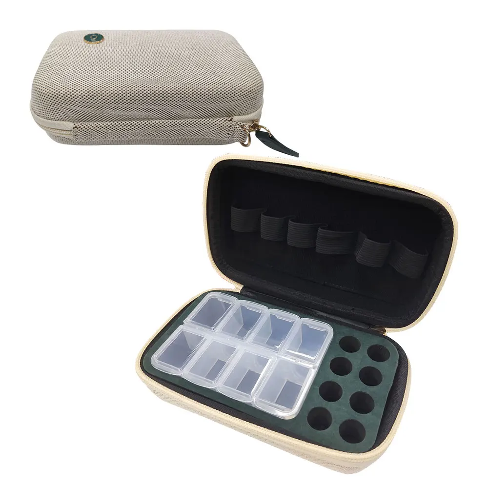 Custom Cutout Foam Case Essential Oil Storage Carrying Case Essential Oil Holder Organizer for Customized Size