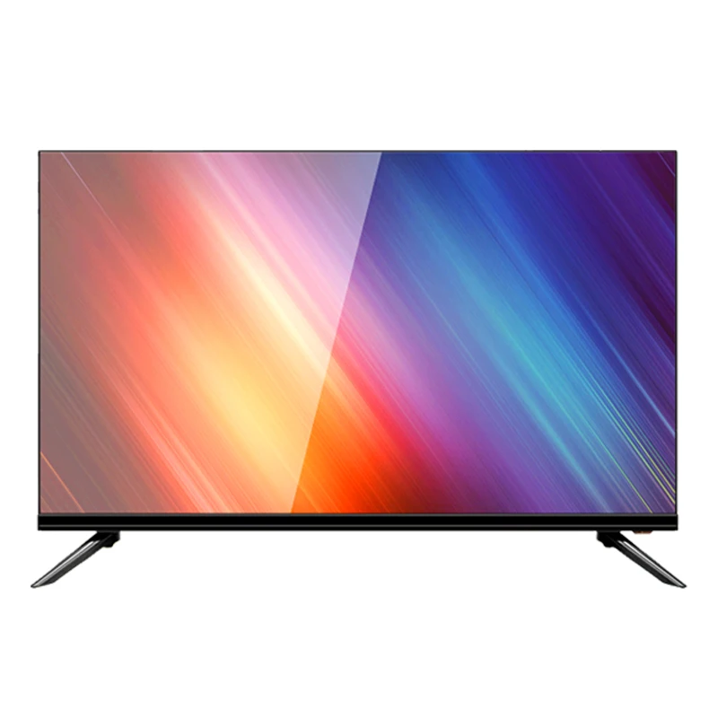 Самые популярные недорогие балетки с 32 65 дюймов 4k смарт OEM тонкая рамка из нержавеющей стали на плоской подошве
