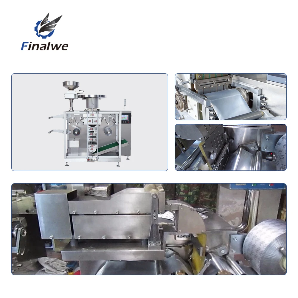 Wholesale  Automatic Soft Double Aluminum Strip Packing Machine
