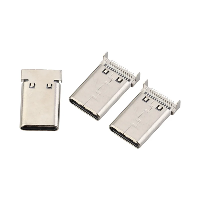 XYFW  24p smt usb 2.0 type c male for pcb 3.0 good quality female type usb c 3.1 plug male connector 24pin