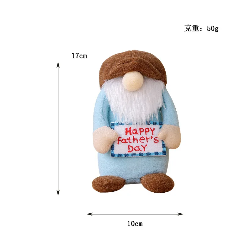 Кукла без лица на День отца, новинка 2022, плюшевая кукла с длинной бородой, шляпа с короткими ногами, фабрика goblin, оптовая продажа