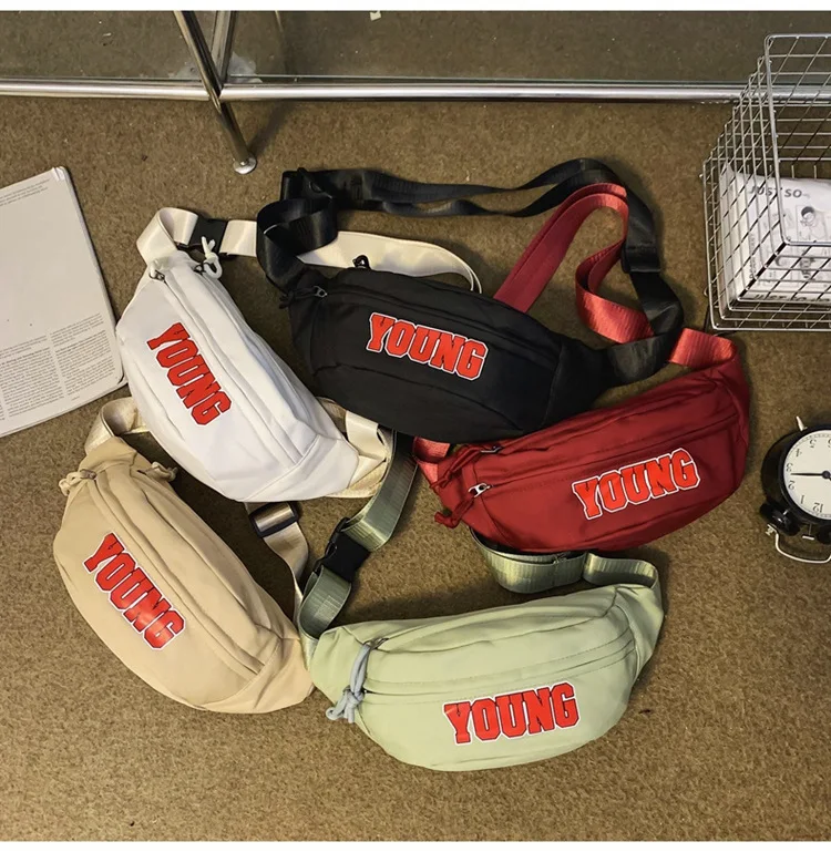 Chest bag fashion brand sports country fashion summer travel shoulder bag casual Japan Style cross-body bag for women