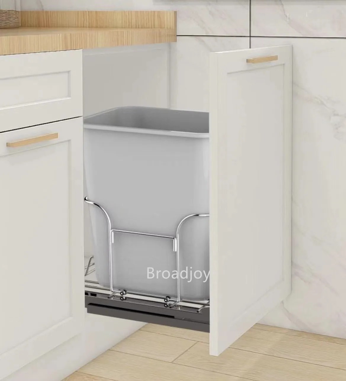 30 cm rectangular plastic waste bin container recyclable bin waste
