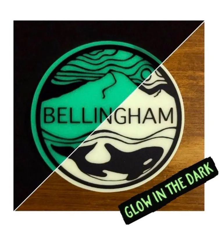 Label Custom Halloween Removable Window Stickers Glow In The Dark Sticker