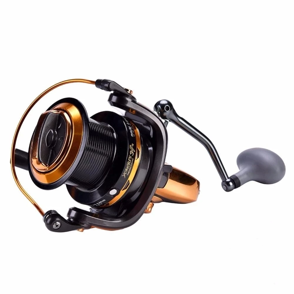 New Fishing Reel Full Metal Spinning Reel Spool 12+1BB For Carp Saltwater Surf Long Casting Ocean Sea Reels