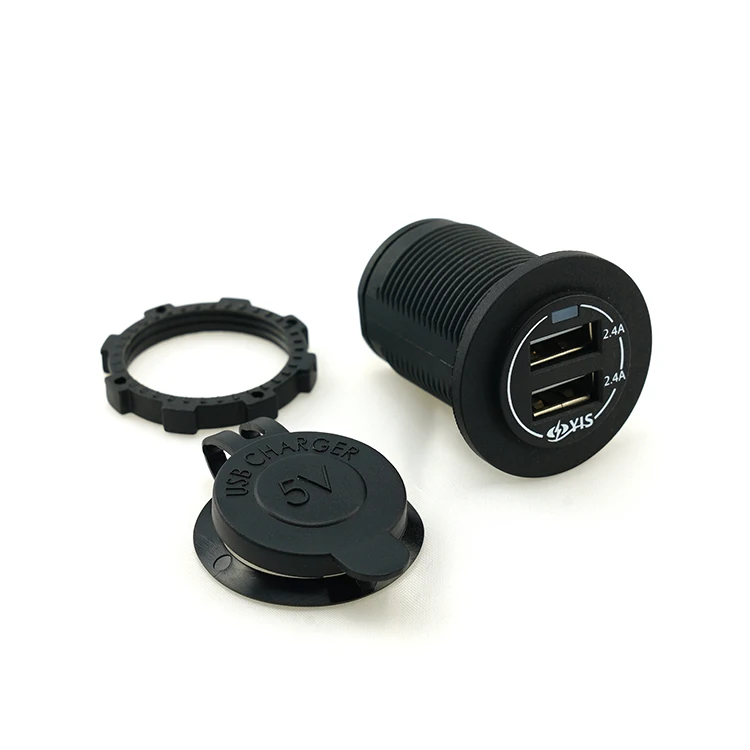  12 В двойной USB-разъем