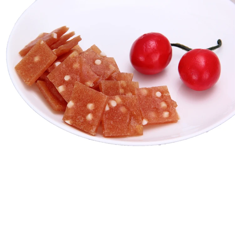 OEM Hot-selling Chicken &Cheese Slice For Dogs  Pet Treats Manufacturers