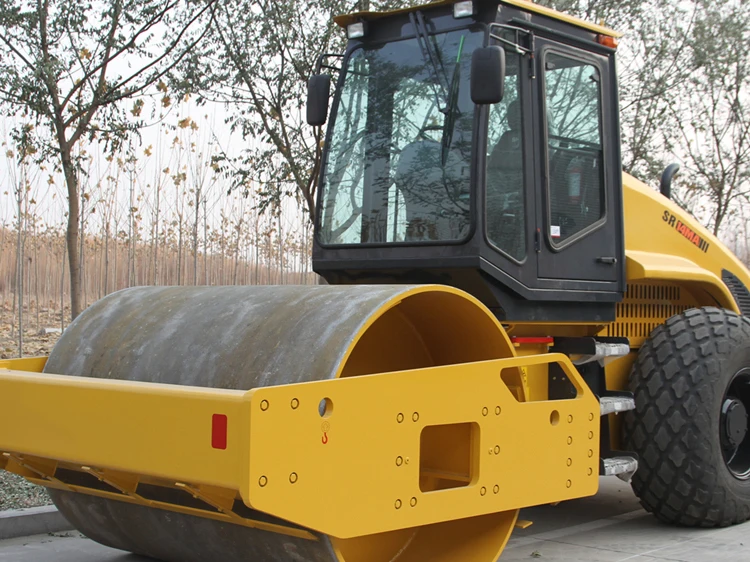 SHANTUI Strong Power Small Road Roller 10 ton Ground Compactor SR10-B6 For Asphalt Road
