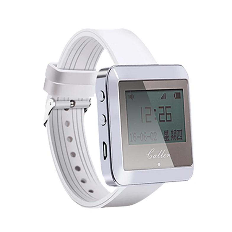 Ringbell restaurant wireless calling system with Wrist Watch paging mini