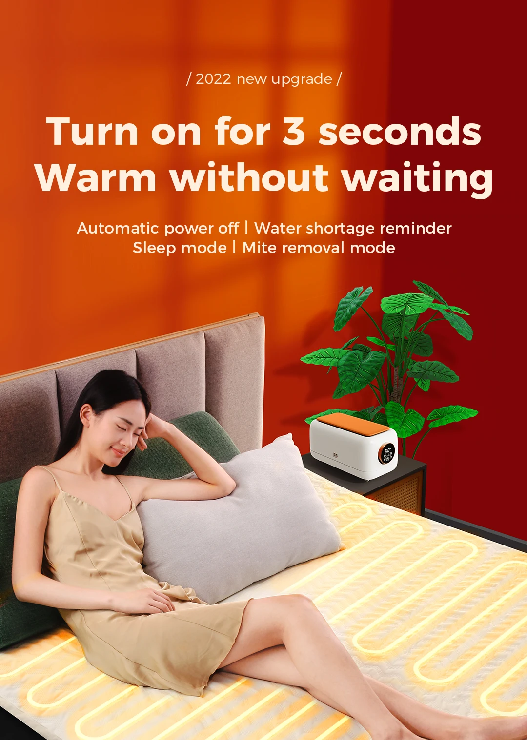 Hot water electric blanket double single double control water cycle dormitory home heater water blanket