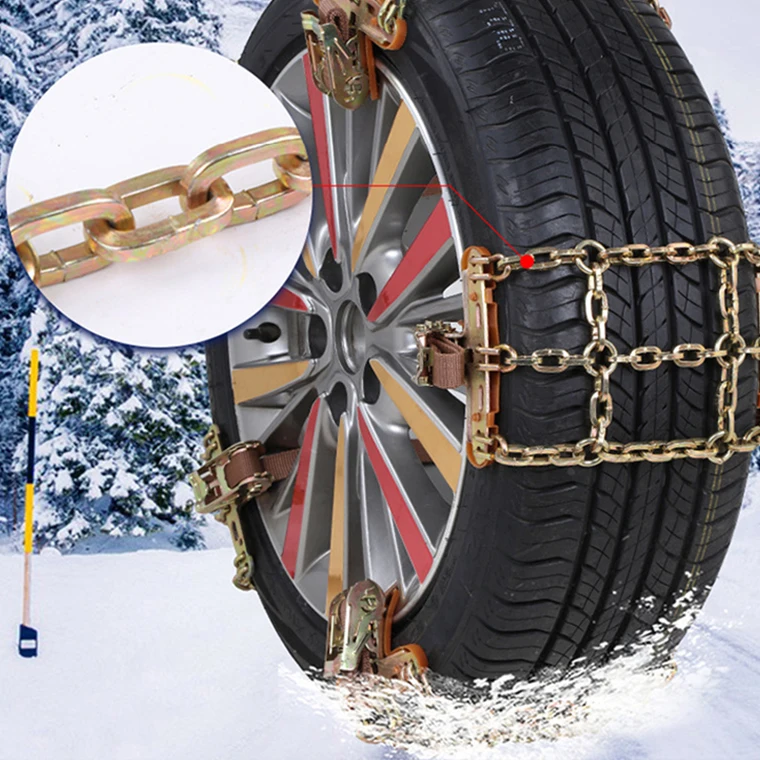 Auto snow chain SUV universal emergency chain snow mud l tire snow chain manufacturer