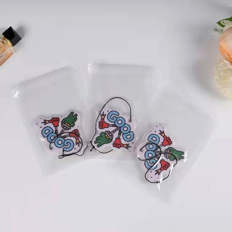Customized Logo Paper Car Air Freshener air fragrance card all scents