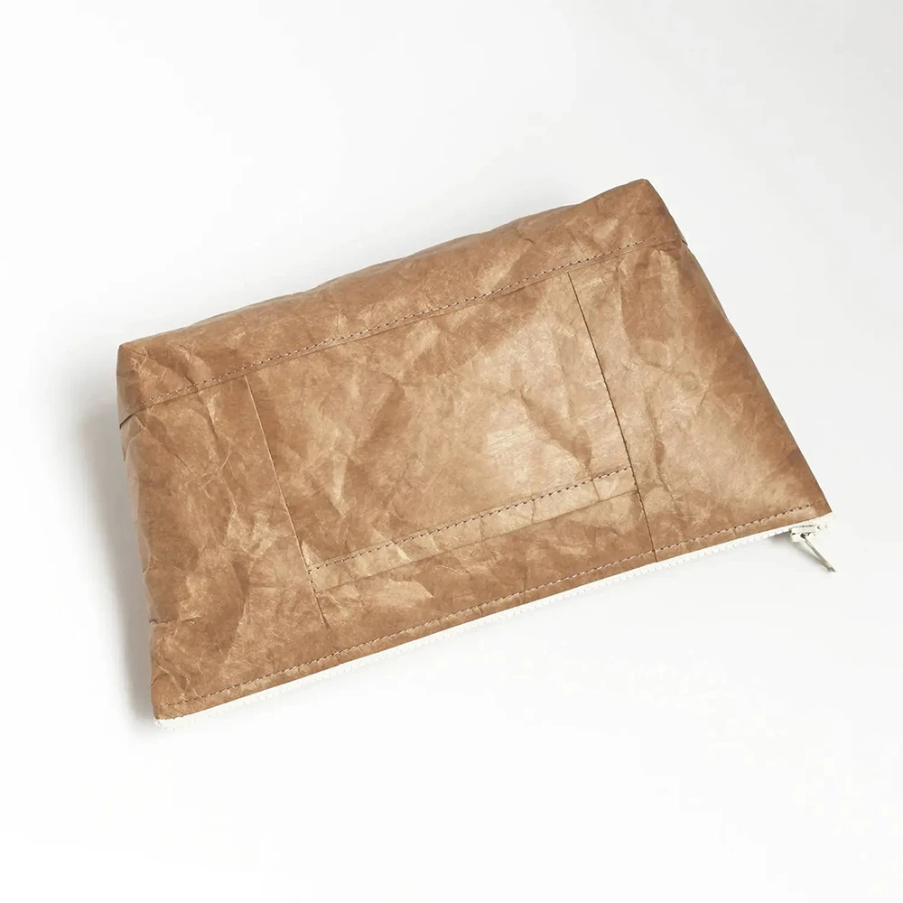 Eco Friendly Lightweight Dupont Tyvek Pouch Makeup Pouch Tyvek Cosmetic Bag