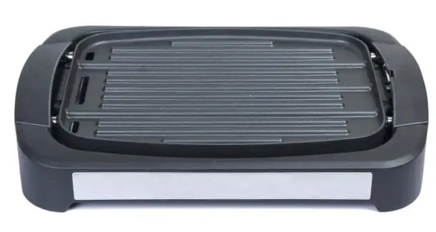 Realbei AL 6034 High Quality Durable Using Various Hot Pot Electric Bbq Hot Pot Grill Black Resin Power OUTDOOR Surface Packing