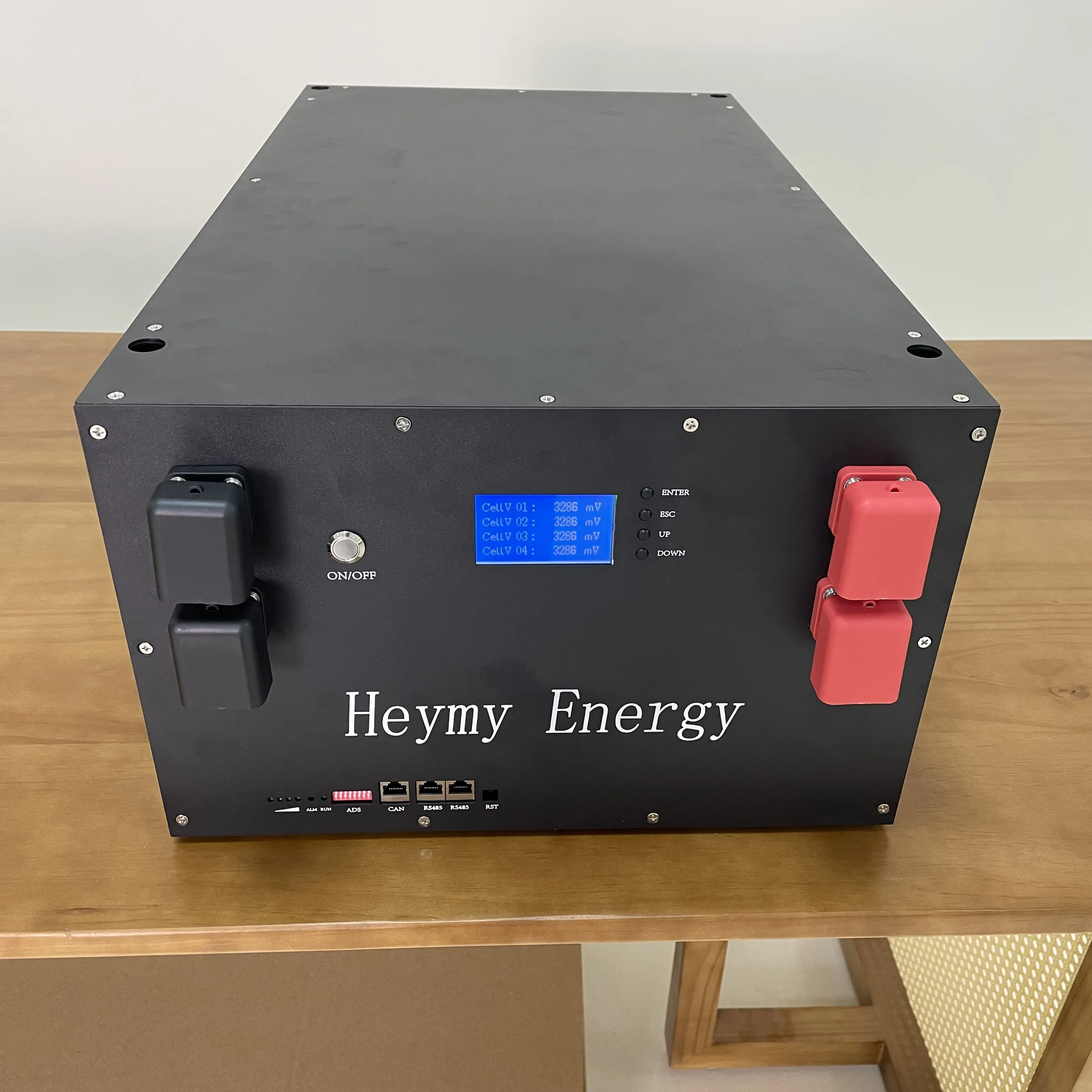 Empty Lifepo4 Battery Case 48v/51.2v 200ah 230ah 280ah 320ah Solar Storage Battery Box 16S DIY Kits 48V Metal Battery Box 280Ah