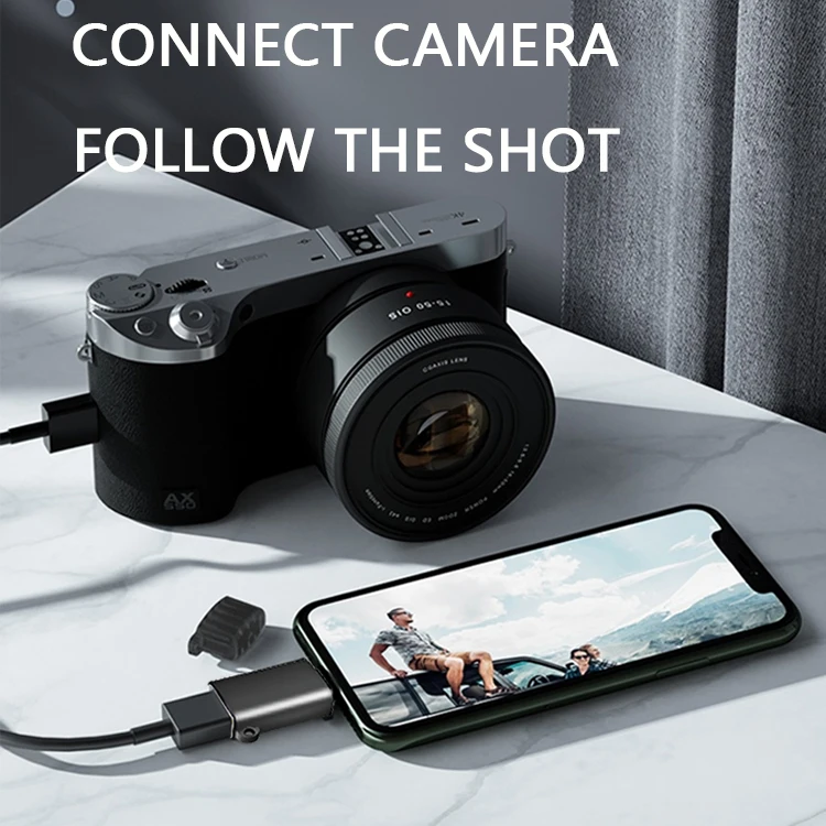 
Notebook connection U disk converter OTG adapter Type-c to USB3.0 zinc alloy adapter suitable for mouse and keyboard 