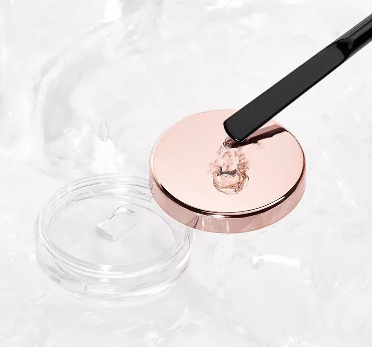 Newest arrival brow spatula brush dual sided spoolie brush custom private label eyebrow lift freeze brush brow applicator