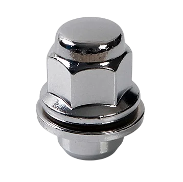 Taida Acorn Bulge wheel nut Chrome Lug Nut with Washer Nut for car