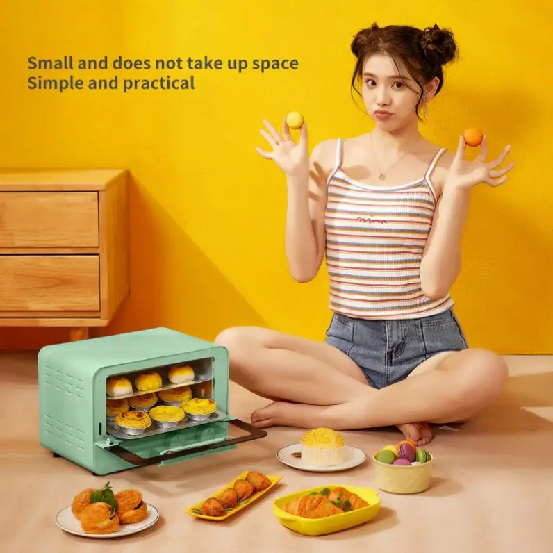 Kitchen Baking Toaster Electrical Oven 12L Small Mini Electric Pizza Oven For Home