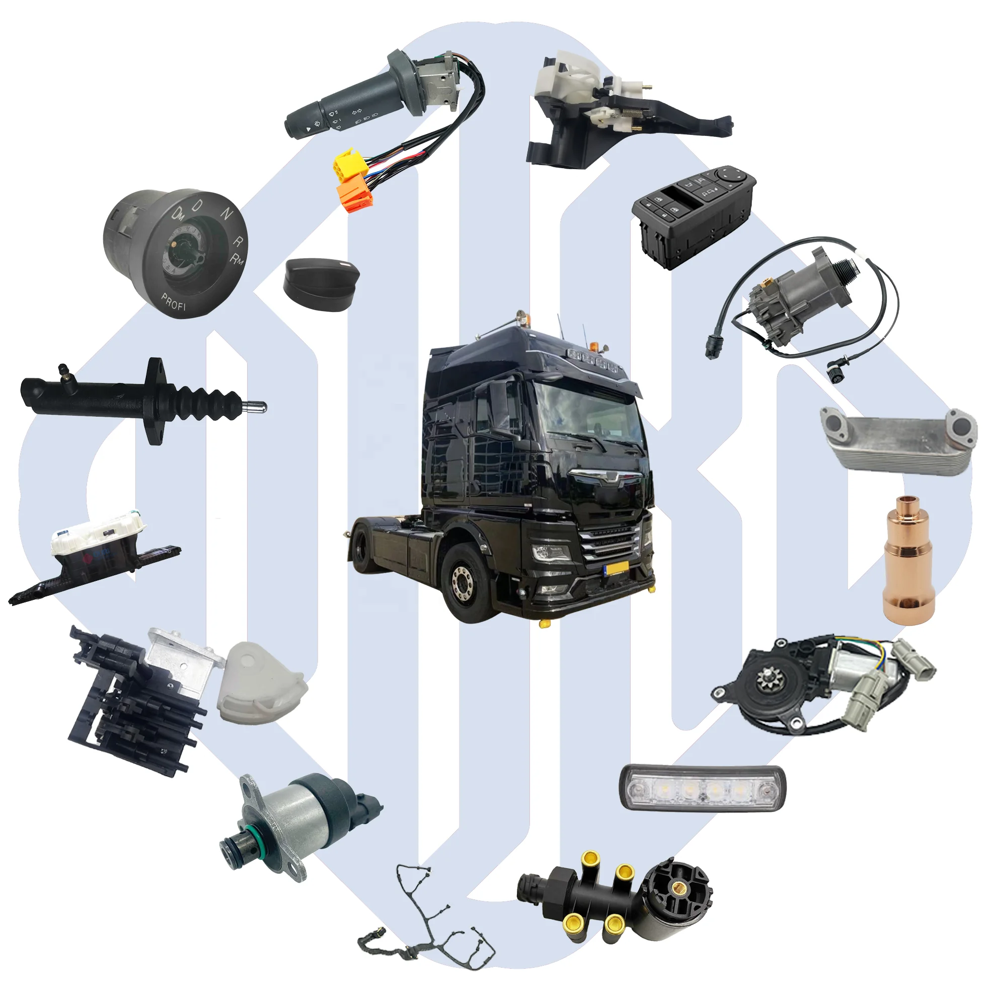 OEM стандартные запасные части для грузовиков тормозной клапан электромагнитный релейный