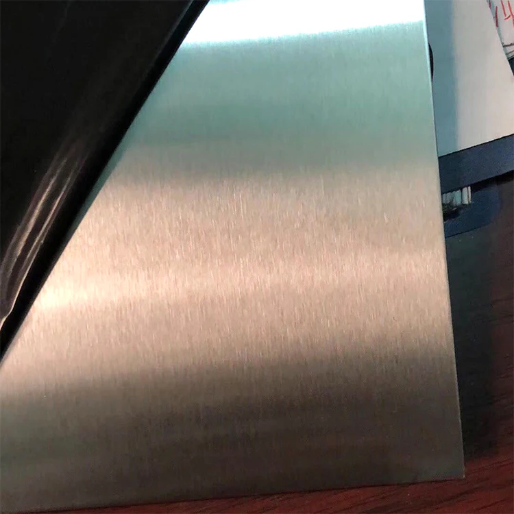 China Tisco Iron and Steel 201 304 304L 316 316L 410 430 Hairline Finish Stainless Steel Sheet