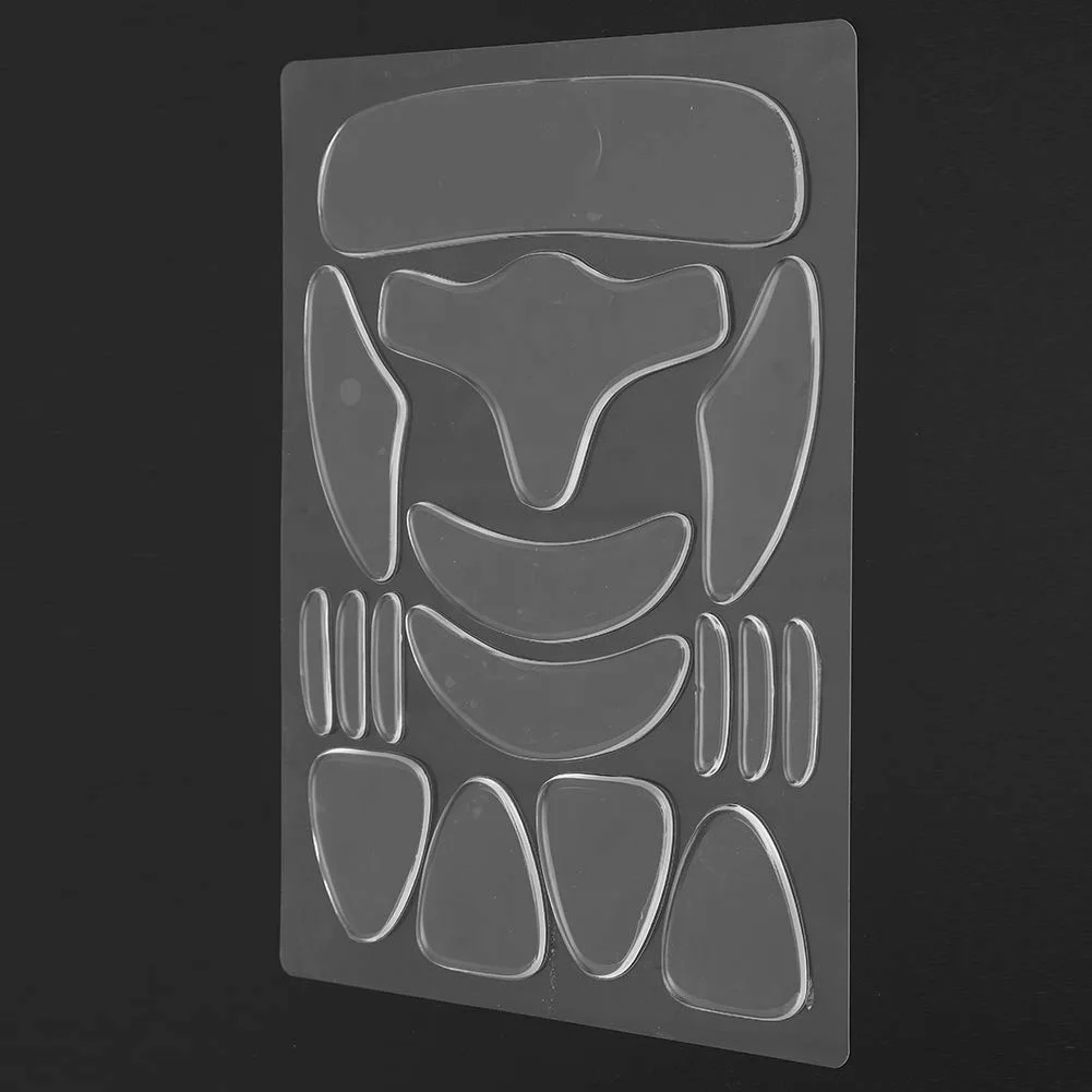 16pcs/set Silicone Wrinkle Patches for Face Wrinkle Removal Face Lifting Facial Care Eye Patches Cheek Chin Sticker Forehead