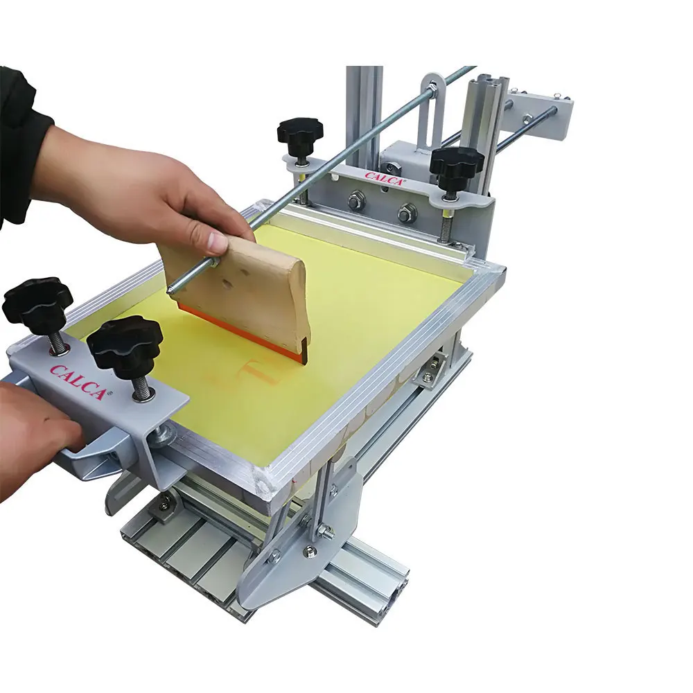 
Calca Manual Machine Cylinder Silk Screen Printing Machine for Pen/Cup/Mug/Bottle (with 10in Squeegee) 