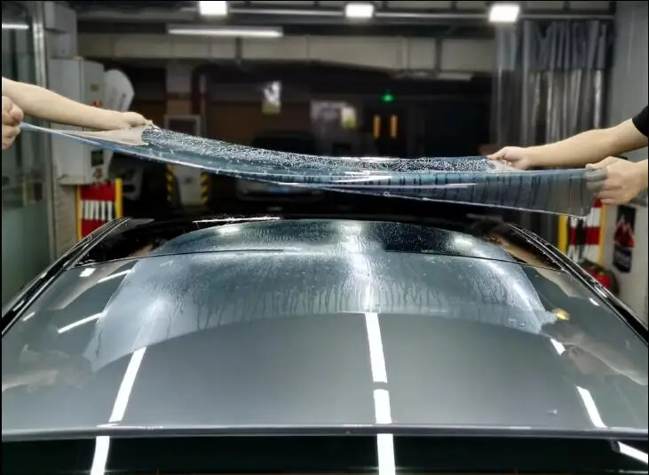 Ice Armor Car Sunroof Ice Armor TPU Film Thermal Protection Roof glass 100% UV suppression 8.5 mil TPU Ice armor
