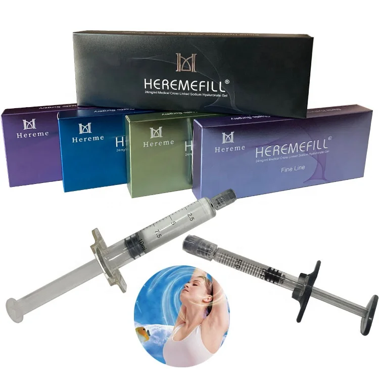 Wholesales Price 24mg/ML Ha Dermal Filler Injection Cross Linked Hyaluronic Acid Korea Dermal Filler