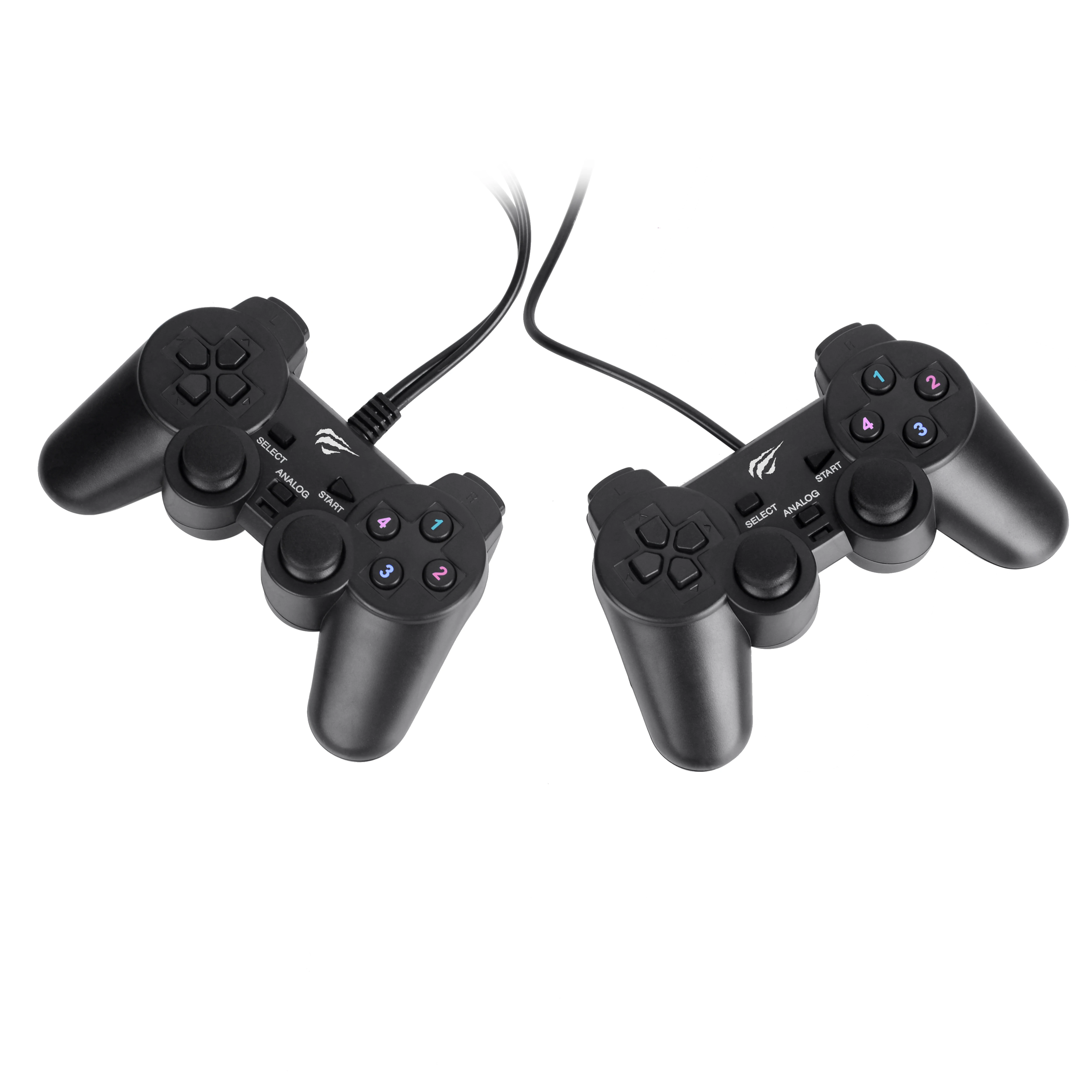 HV-G61 HAVIT игровая консоль USB Проводная PC боевых действий игры рукоять с двумя контроллерами функция вибрации