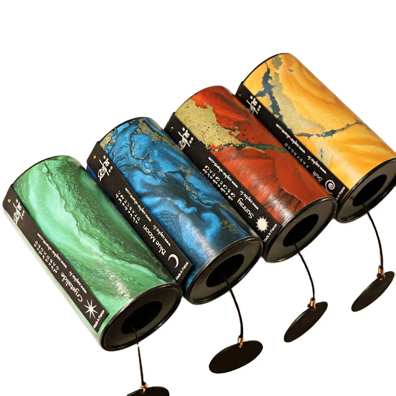Wholesale Zaphir Five Elements Wind Chime Handmade Musical Instrument Yoga Meditation Hand Crank Ornament