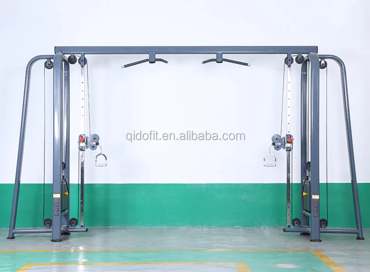 Multi-Functional Gym Commercial Strength Training 5 Station Dual Cable Crossover Machine