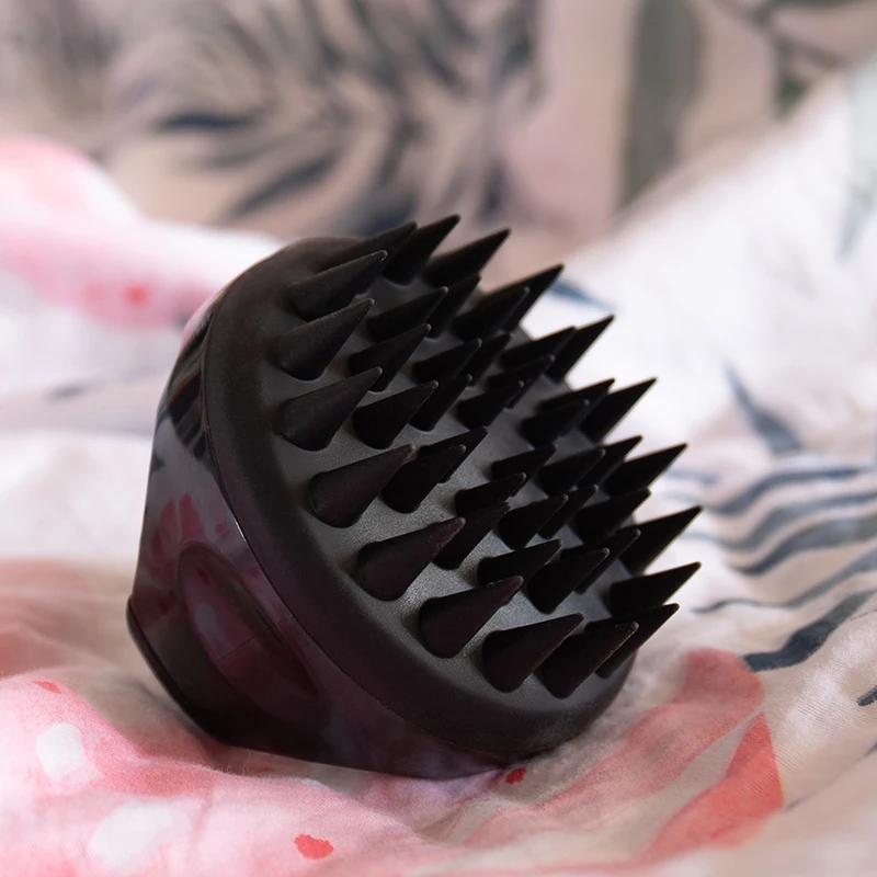 LOHAS частный логотип оптовая продажа щетка для волос силиконовый массажер кожи головы шампунь Массажная отшелушивания и массажа