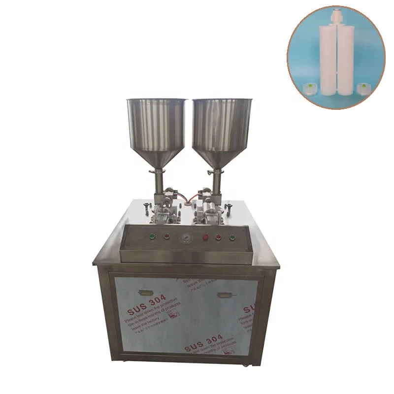 Automatic 400ml  1:1 Dual Component Sealant Cartridge Filling   Machine