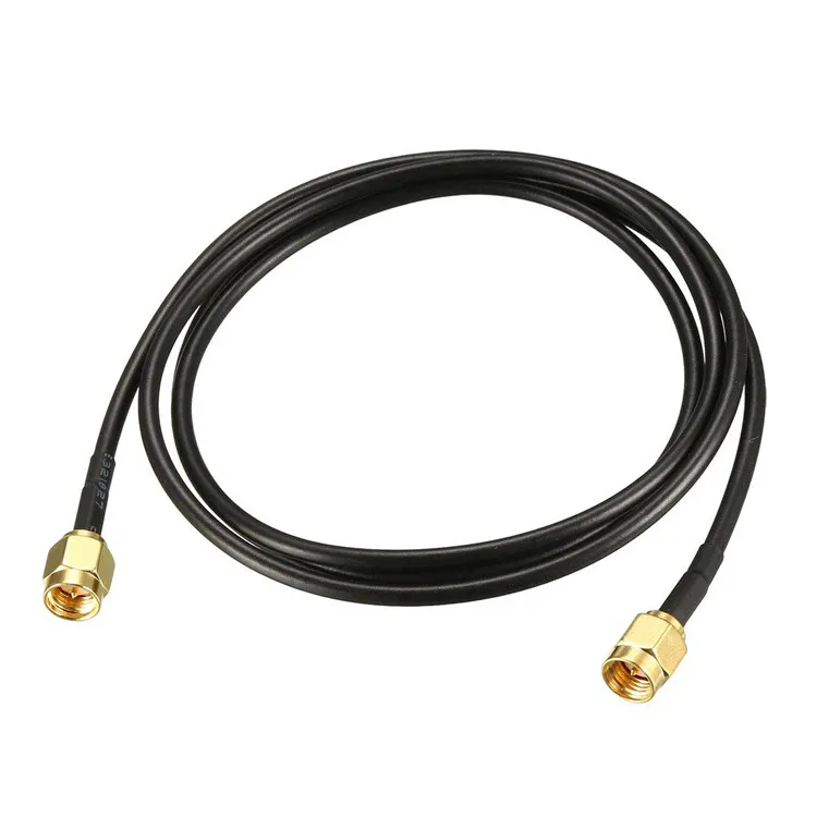 SMA-Male to SMA-Male Coaxial Cable 50 ohm RG174 low-loss cable