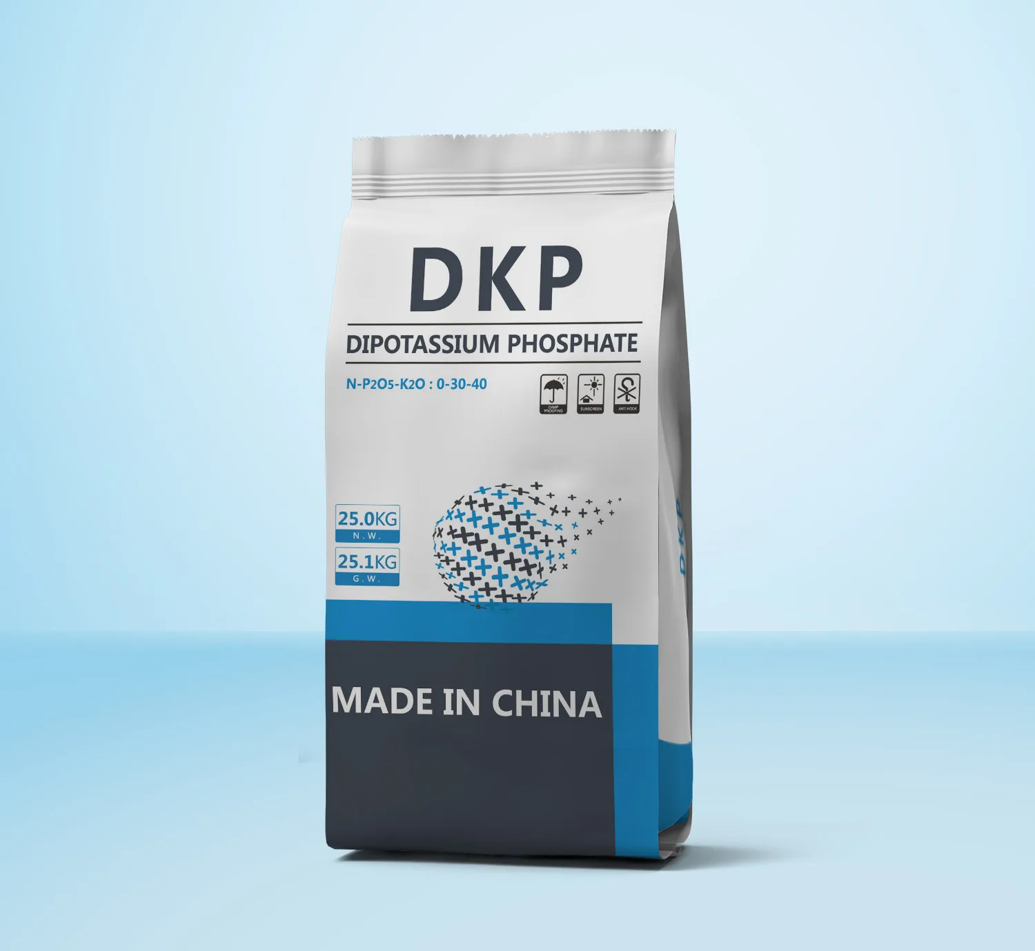 Cas 16788-57-1 TDKP White Dipotassium Phosphate Trihydrte 98% Agriculture Industry DKP Fertilizer Feed Grade FAMI-QS Certificate