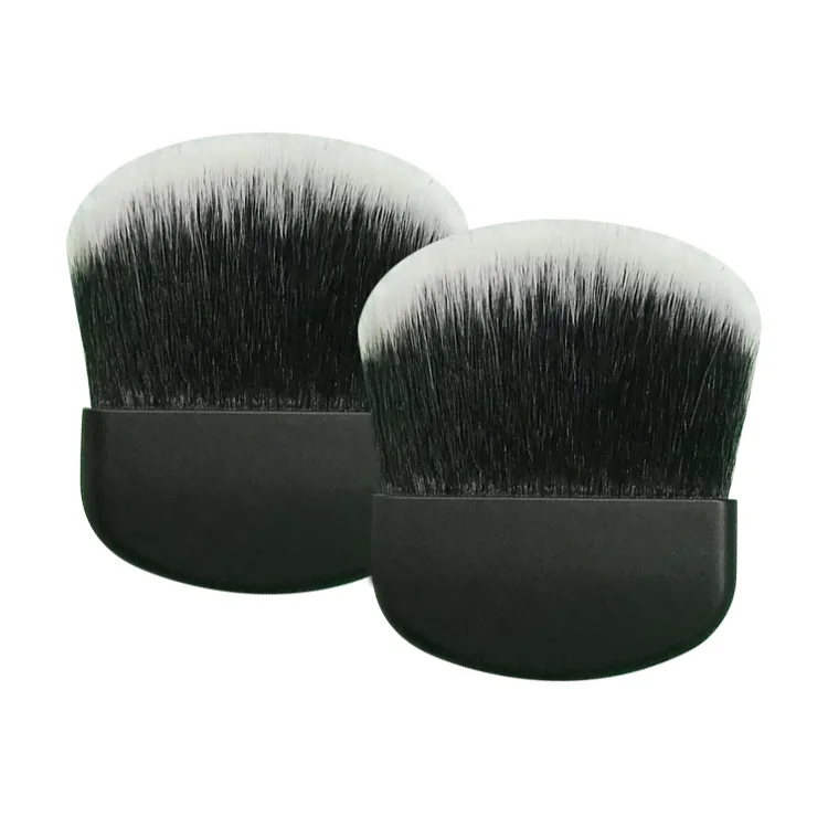 High Quality Makeup Brush Eco-Friendly Vegan Travel Mini Brush Face Lips Black White Single-Use Vegan Blush Brush