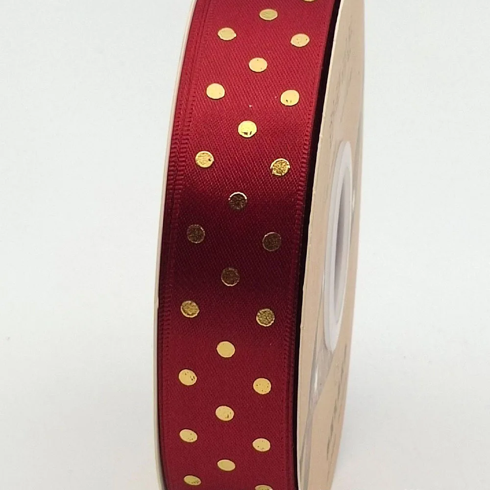 Supplier Accept Customized Colorful Gift Ribbon High Quality Wholesale China 100% Polyester Satin Ribbon Ribbon SPOOL Wedding