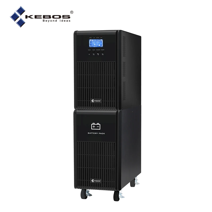 Kebos KH11 Plus 2K(L) ups источник питания однофазный 2 кВА 220 В бесперебойный высокочастотный онлайн-ИБП