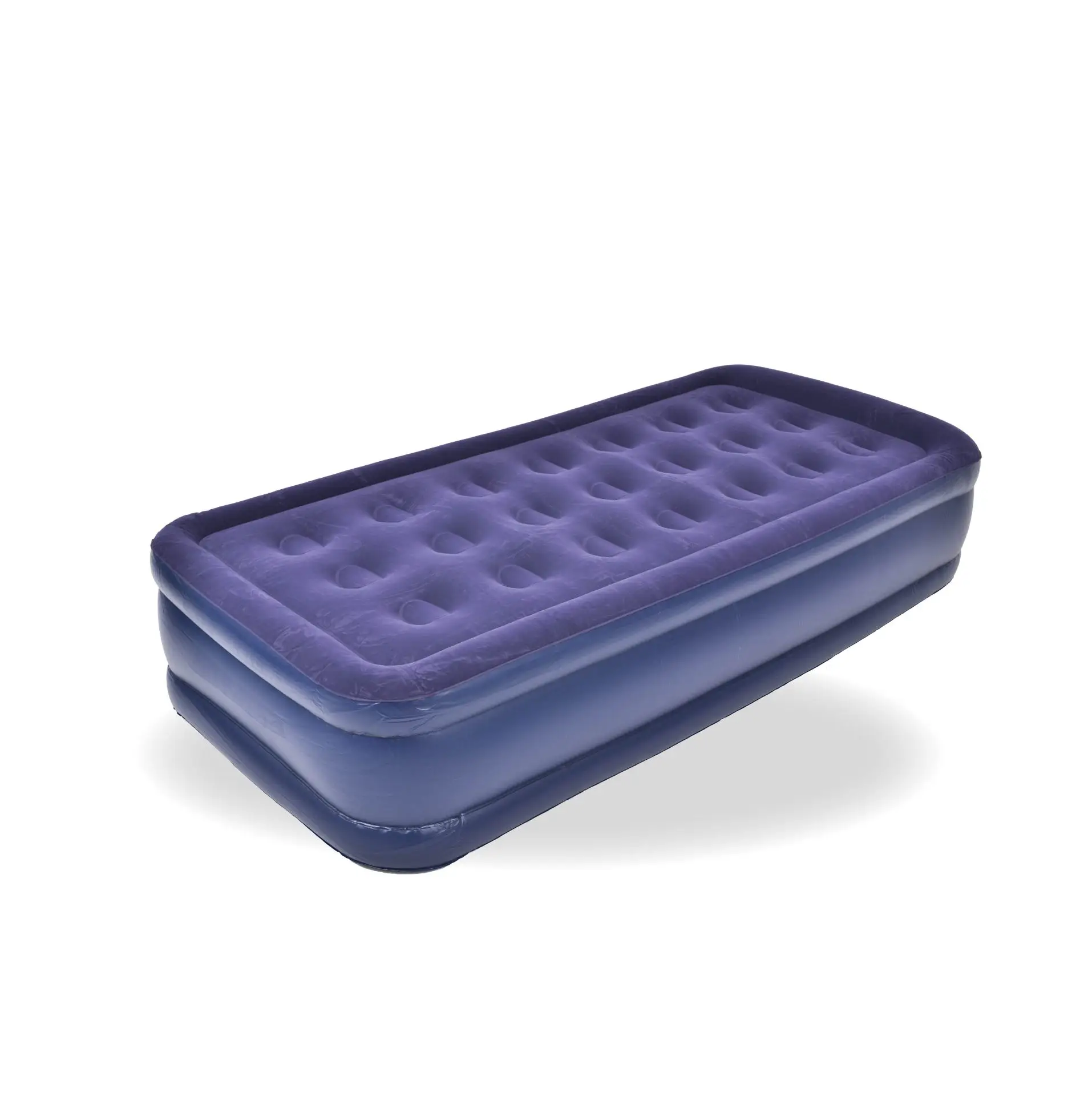 Poeticexist Tubular Folding Outerdoor Anti Bedsore Camping Inflatable Medical Air Mattress Double Size