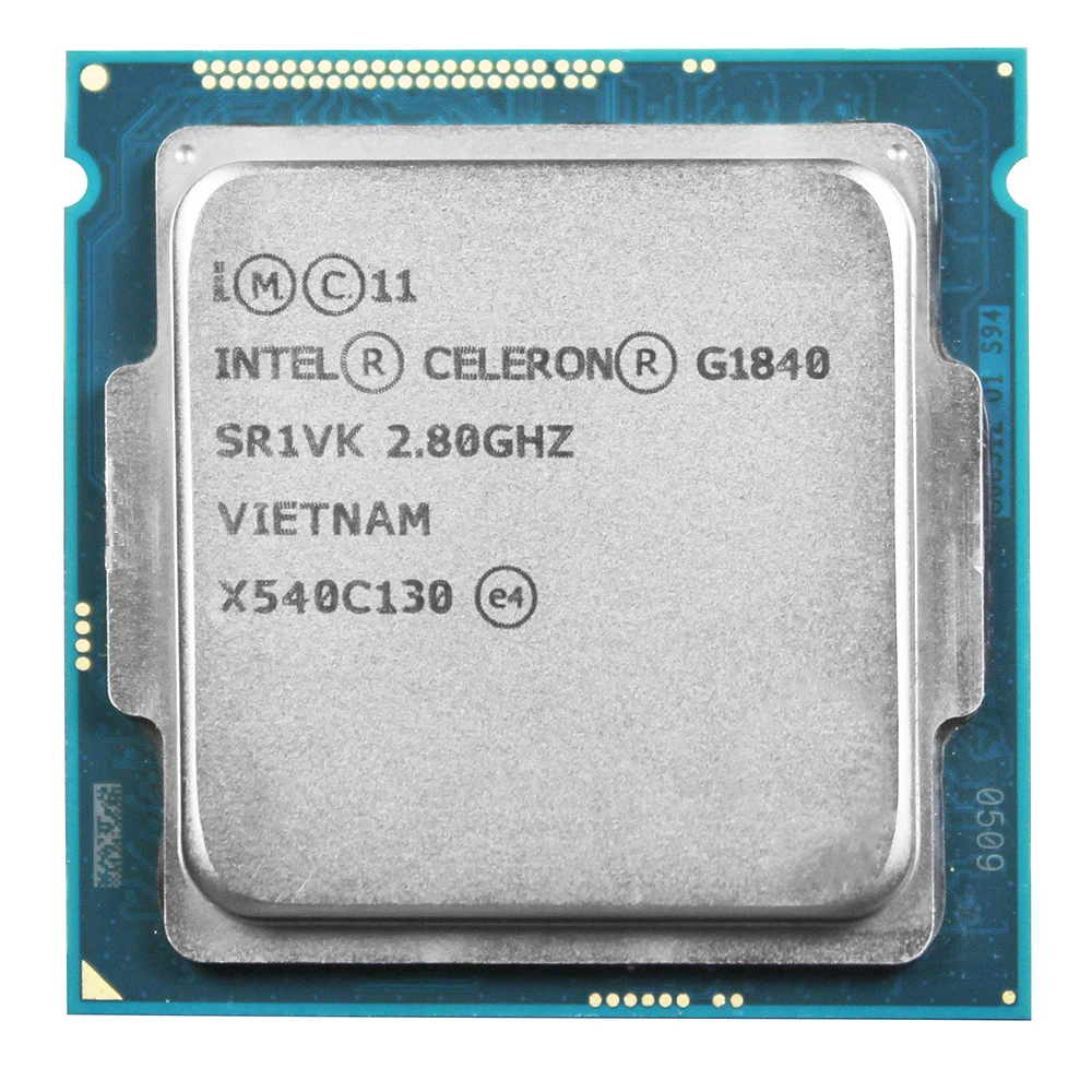 Оригинальный процессор intel celeron G1840 двухъядерный процессор 1150 2,8G 1820/1830 CPU 65w гарантия 1 год