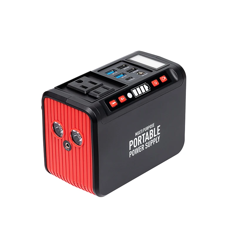 
Solar Power Station 20000Mah 120W Lithium Generator Portable Power Station For Home Outdoor Use 