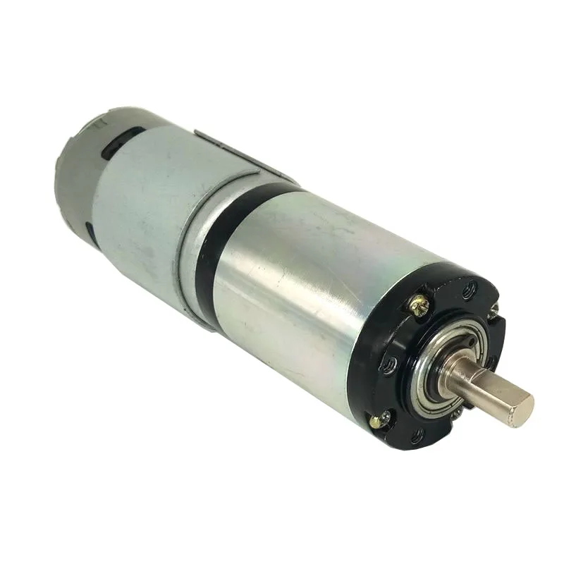 12V 24V Dc Motor Electric Motor 40Mm Size Small Planetary Gearbox For Extruder Grain Auger