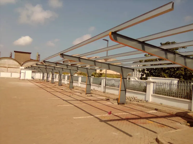 solar pv carport mounting system/carport construction/car parking mounting structure