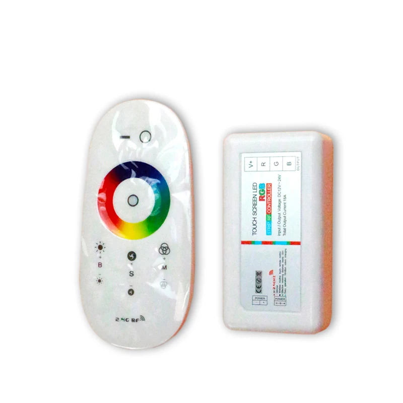 2 4 г светодиодный контроллер RGBW DC12-24V сенсорный пульт дистанционного управления RF RGB