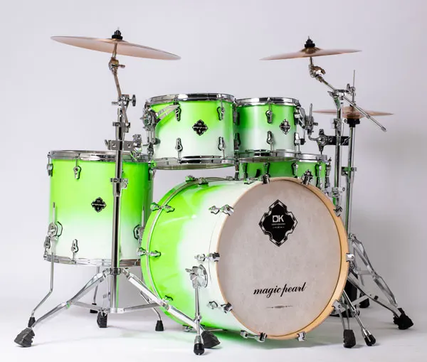 Professional level jazz drum set musical instrument acoustic drum kit for Professional drummer