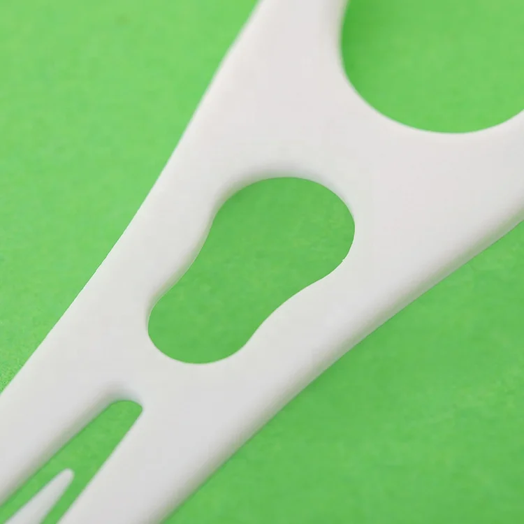 natural  degradable Material Ps Handle Oem/odm Y Type Toothpick Flosser Pick Dental Floss eco-friendly dental care teeth clean
